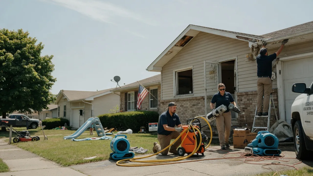 Water Damage Restoration in Santa Claus, IN near me